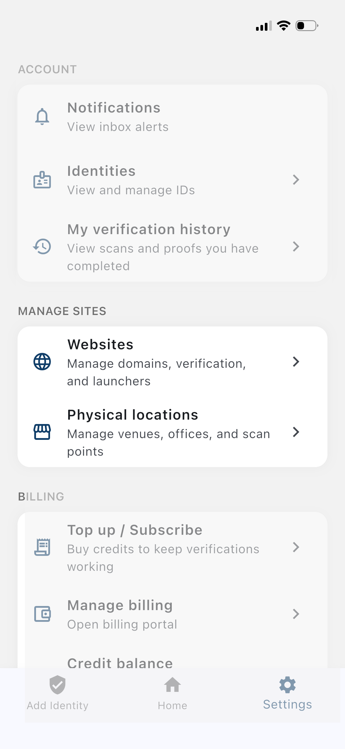 Add a site
