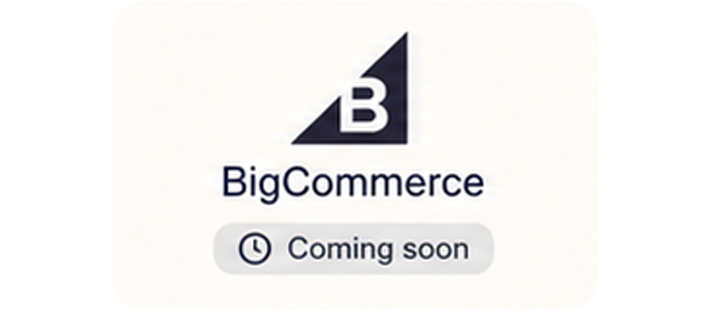 BigCommerce — Prossimamente
