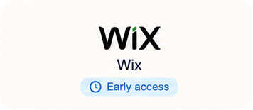 Wix — Accesso anticipato. Unisciti alla lista