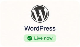 WordPress — Disponibile ora